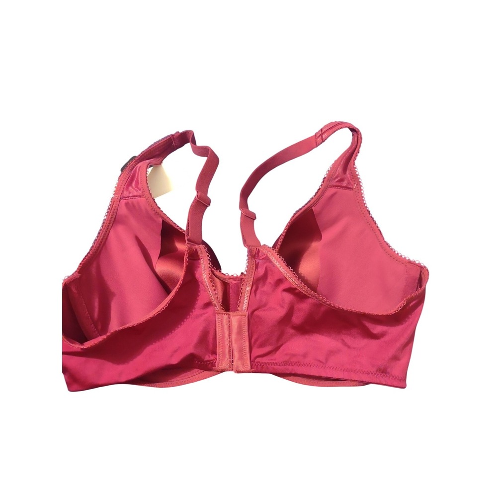 Wacoal Basic Beauty Underwire Bra 38C Raspberry Pink 853192 New - Picture 6 of 6